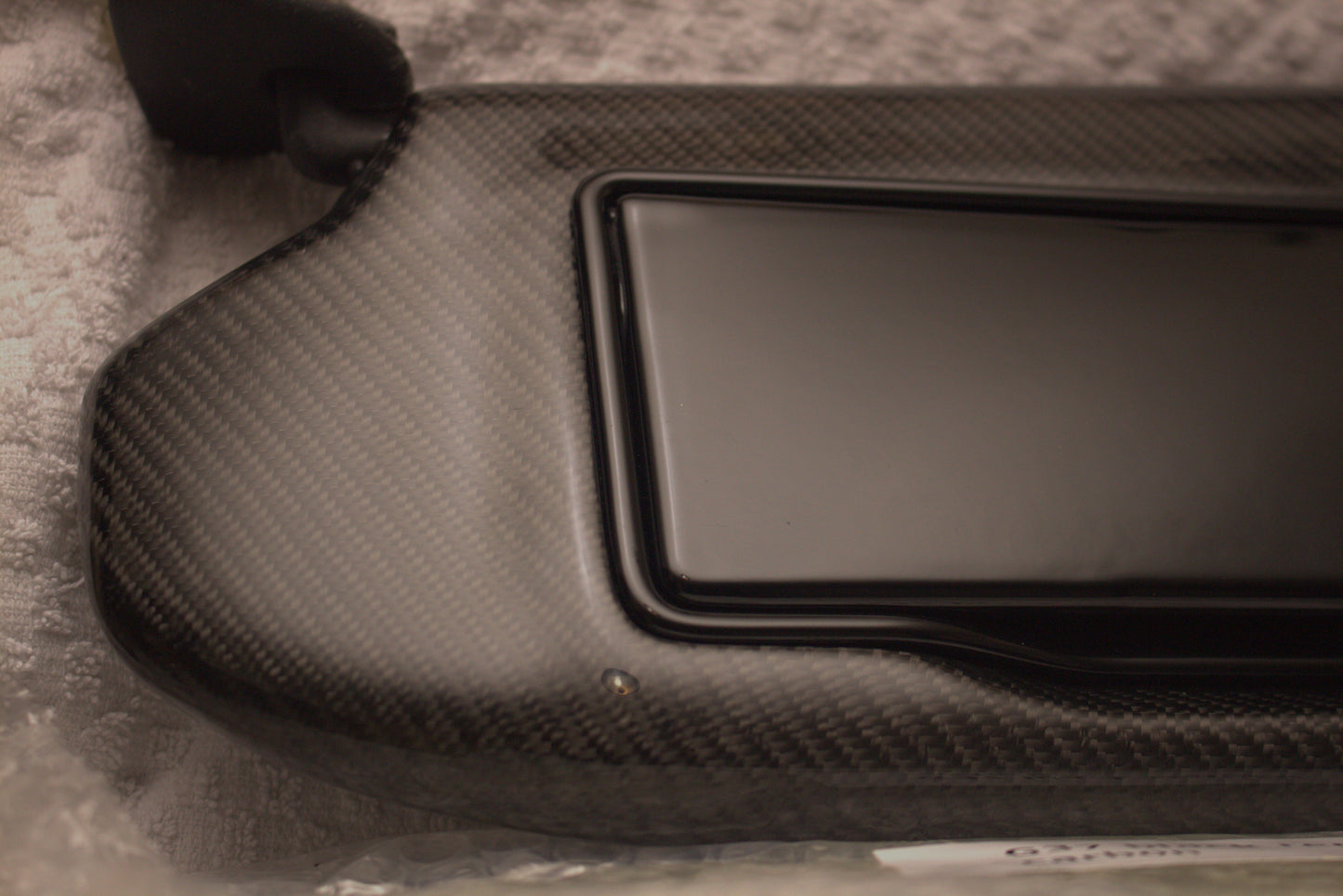 JM infiniti G37 Sedan Carbon Fiber Sun Visor